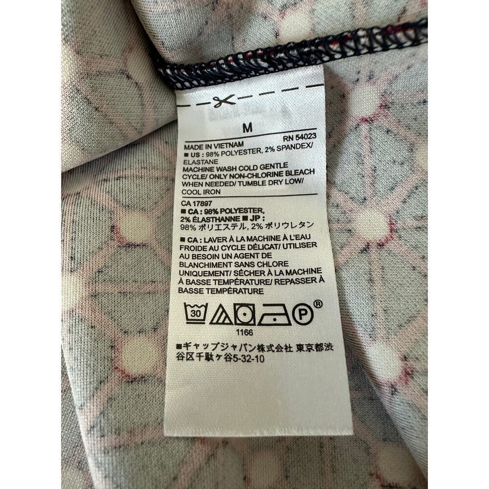 Banana Republic Shift Tank Print Dress sz Medium - Picture 5 of 5